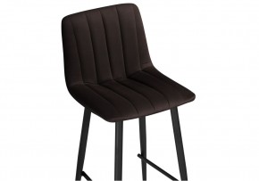 Барный стул Дани коричневый / черный в Копейске - kopejsk.mebel-74.com | фото