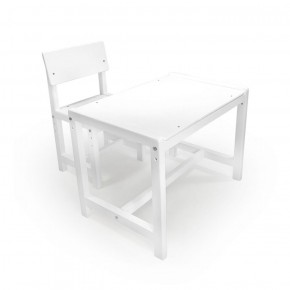 Детский растущий комплект стол и стул Я САМ "Лофт" (Белый, Белый) в Копейске - kopejsk.mebel-74.com | фото