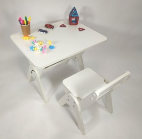 Детский растущий стол-парта и стул Я САМ "Умка" (Белый) в Копейске - kopejsk.mebel-74.com | фото