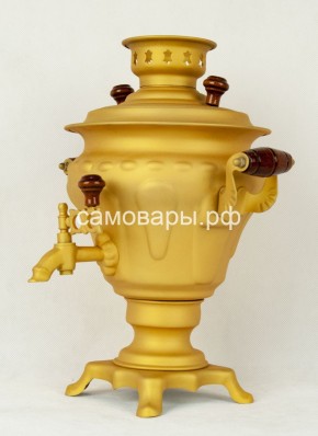 Электрический самовар "Русское золото" матовая груша на 2 литра (Ограниченная серия) в Копейске - kopejsk.mebel-74.com | фото