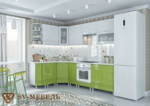 Кухонный гарнитур СВ Волна в Копейске - kopejsk.mebel-74.com | фото