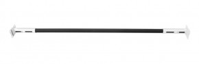 Турник раздвижной 1250-1500 цв. белый-черный FLEXTER PROFI в Копейске - kopejsk.mebel-74.com | фото