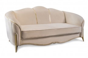 Комплект мягкой мебели Lara 3-1-1 с раскладным механизмом (бежевый/золото) в Копейске - kopejsk.mebel-74.com | фото