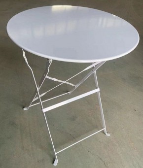 Комплект садовой мебели OTS-001R (стол + 2 стула) металл в Копейске - kopejsk.mebel-74.com | фото