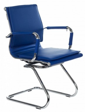 Кресло для посетителя Бюрократ CH-993-Low-V/blue синий в Копейске - kopejsk.mebel-74.com | фото