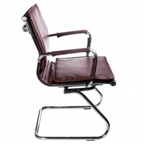 Кресло для посетителя Бюрократ CH-993-Low-V/Brown коричневый в Копейске - kopejsk.mebel-74.com | фото