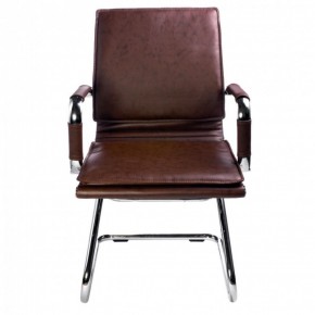 Кресло для посетителя Бюрократ CH-993-Low-V/Brown коричневый в Копейске - kopejsk.mebel-74.com | фото
