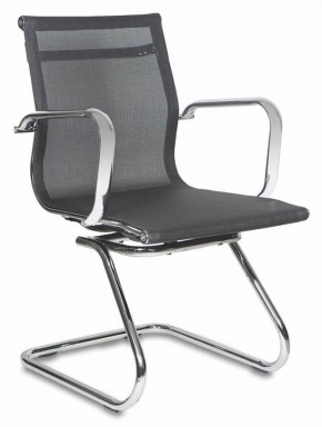Кресло для посетителя Бюрократ CH-993-LOW-V/M01 черный в Копейске - kopejsk.mebel-74.com | фото