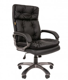 Кресло для руководителя  CHAIRMAN 442 (экокожа черная) в Копейске - kopejsk.mebel-74.com | фото