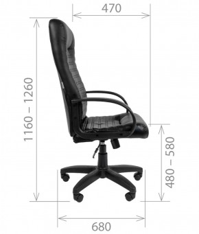 Кресло для руководителя CHAIRMAN 480 LT (Экокожа) в Копейске - kopejsk.mebel-74.com | фото