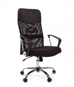 Кресло для руководителя CHAIRMAN 610 N (15-21 черный/сетка черный) в Копейске - kopejsk.mebel-74.com | фото