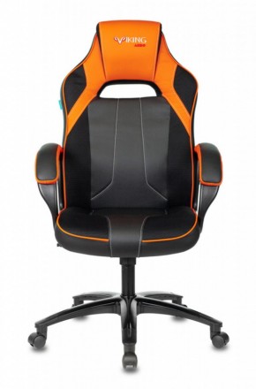 Кресло игровое Бюрократ VIKING 2 AERO ORANGE черный/оранжевый в Копейске - kopejsk.mebel-74.com | фото