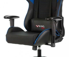 Кресло игровое Бюрократ VIKING 4 AERO BLUE черный/синий в Копейске - kopejsk.mebel-74.com | фото