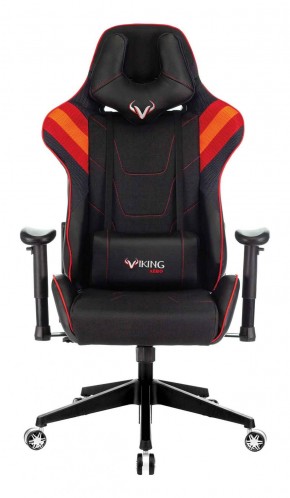 Кресло игровое Бюрократ VIKING 4 AERO RED черный/красный в Копейске - kopejsk.mebel-74.com | фото