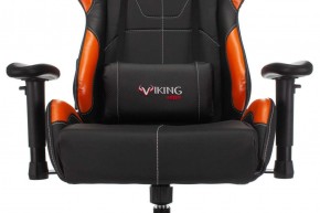 Кресло игровое Бюрократ VIKING 5 AERO ORANGE черный/оранжевый в Копейске - kopejsk.mebel-74.com | фото