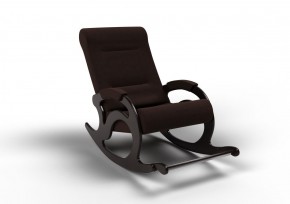 Кресло-качалка Тироль 12-Т-ГР (ткань/венге) ГРАФИТ в Копейске - kopejsk.mebel-74.com | фото