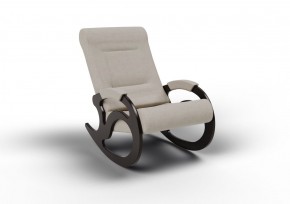 Кресло-качалка Вилла 11-Т-ГР (ткань/венге) ГРАФИТ в Копейске - kopejsk.mebel-74.com | фото