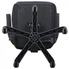 Кресло компьютерное BRABIX Techno Pro GM-003 (ткань черное/серое, вставки оранжевые) 531813 в Копейске - kopejsk.mebel-74.com | фото