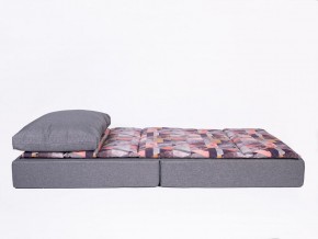 Кресло-кровать бескаркасное Харви (серый-сноу манго) в Копейске - kopejsk.mebel-74.com | фото
