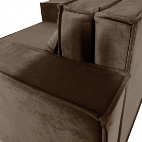 Кресло-кровать Принц КК1-ВК (велюр коричневый) в Копейске - kopejsk.mebel-74.com | фото