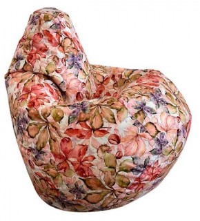 Кресло-мешок Цветы L в Копейске - kopejsk.mebel-74.com | фото