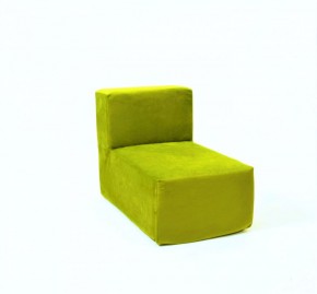 Кресло-модуль бескаркасное Тетрис 30 (Зеленый) в Копейске - kopejsk.mebel-74.com | фото