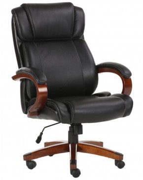 Кресло офисное BRABIX PREMIUM "Magnum EX-701" (дерево, рециклированная кожа, черное) 531827 в Копейске - kopejsk.mebel-74.com | фото