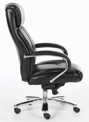 Кресло офисное BRABIX "Direct EX-580" (хром/рециклированная кожа/черное) 531824 в Копейске - kopejsk.mebel-74.com | фото