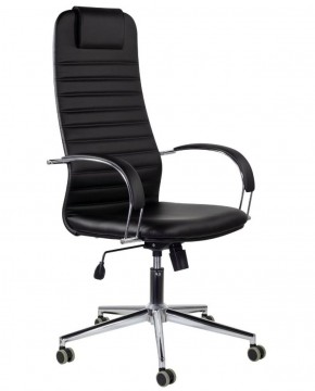 Кресло офисное BRABIX "Pilot EX-610 CH" premium (черное/кожзам) 532418 в Копейске - kopejsk.mebel-74.com | фото