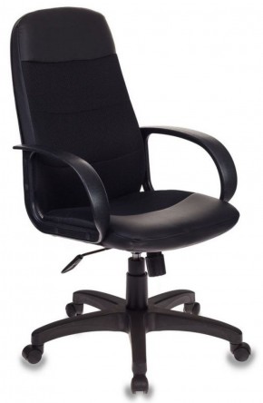 Кресло руководителя Бюрократ CH-808AXSN/LBL+TW-11 черный в Копейске - kopejsk.mebel-74.com | фото