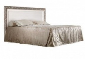 Кровать 2-х спальная (1,8 м) Тиффани штрих-лак/серебро с подъемным механизмом (ТФКР180-1[3]) в Копейске - kopejsk.mebel-74.com | фото