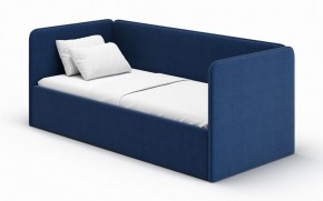 Кровать-диван Leonardo 160*70 (Синий) + боковина в Копейске - kopejsk.mebel-74.com | фото