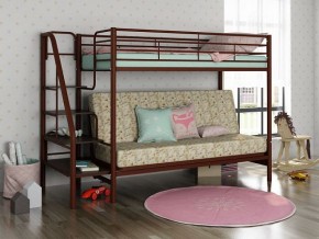 Кровать двухъярусная с диваном "Мадлен-3" (Серый/Серый) в Копейске - kopejsk.mebel-74.com | фото