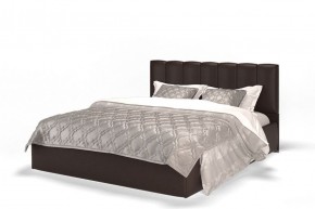Кровать Элен 1600 + основание с ПМ (Лесмо brown) коричневый в Копейске - kopejsk.mebel-74.com | фото