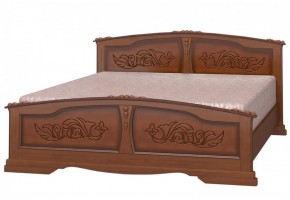 ЕЛЕНА Кровать из массива 1200 (Орех) в Копейске - kopejsk.mebel-74.com | фото