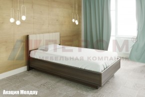 Кровать КР-1011 с мягким изголовьем в Копейске - kopejsk.mebel-74.com | фото