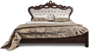 Кровать с мягким изголовьем Афина 1600 (караваджо) в Копейске - kopejsk.mebel-74.com | фото