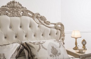 Кровать с мягким изголовьем Патрисия (1800) крем в Копейске - kopejsk.mebel-74.com | фото