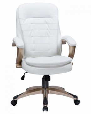 Офисное кресло для руководителей DOBRIN DONALD LMR-106B белый в Копейске - kopejsk.mebel-74.com | фото