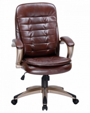 Офисное кресло для руководителей DOBRIN DONALD LMR-106B коричневый в Копейске - kopejsk.mebel-74.com | фото