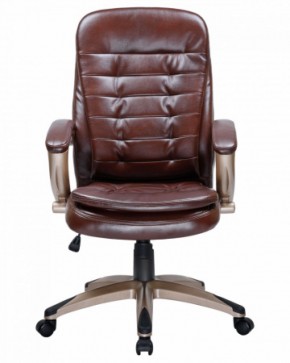 Офисное кресло для руководителей DOBRIN DONALD LMR-106B коричневый в Копейске - kopejsk.mebel-74.com | фото