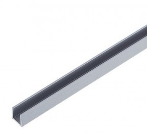 Планка торцевая "П" 4 мм для стеновой панели (алюминий) в Копейске - kopejsk.mebel-74.com | фото