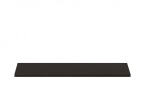 Полка ОРИОН для шкафа широкая, цвет Дуб Венге в Копейске - kopejsk.mebel-74.com | фото