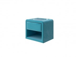 PROxSON Тумба Cube (Ткань: Велюр Shaggy Azure) 52x41 в Копейске - kopejsk.mebel-74.com | фото