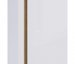 Шкаф 2х дверный с зеркалом Веста СБ-2259 (Дуб Бунратти/Белый глянец) в Копейске - kopejsk.mebel-74.com | фото