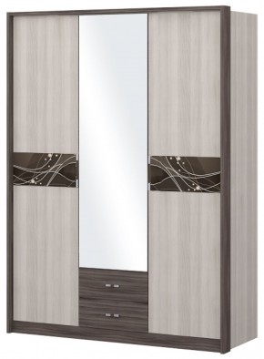 Шкаф 3-х дверный с зеркалом Шк68.2 МС Николь в Копейске - kopejsk.mebel-74.com | фото