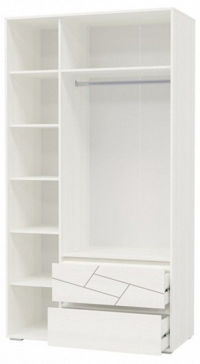 Шкаф 3-х дверный с ящиками АДЕЛИНА (4-4832рам.б) в Копейске - kopejsk.mebel-74.com | фото