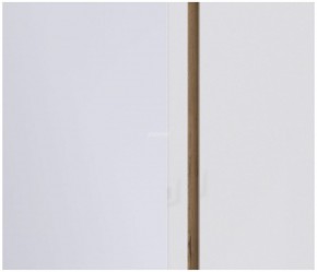 Шкаф 3х дверный с зеркалом Веста СБ-2258 (Дуб Бунратти/Белый глянец) в Копейске - kopejsk.mebel-74.com | фото