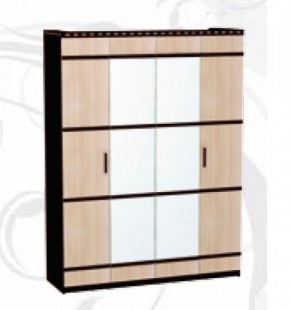 Шкаф 4-х дверный для одежды и белья "Ольга-13" в Копейске - kopejsk.mebel-74.com | фото