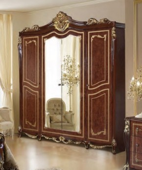Шкаф 4-х дверный с зеркалами (19.144) Джоконда в Копейске - kopejsk.mebel-74.com | фото